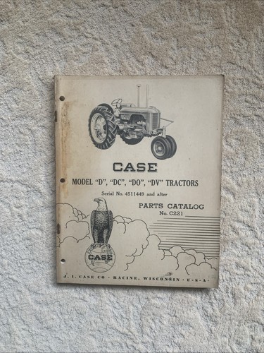 Vintage case tractor parts - tractor,